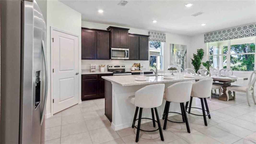 Furnished interior view inside a new home in Twisted Oaks, Wildwood (Image 14).
