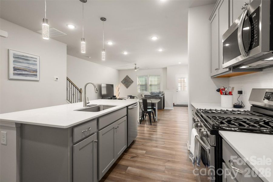 Furnished interior view inside a new home in , Fort Mill (Image 25).
