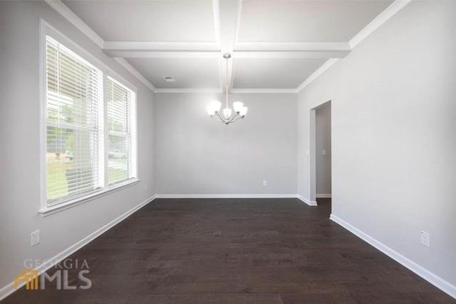 Spacious, unfurnished interior of a new home in The Gates at Pates Creek, Hampton (Image 12).