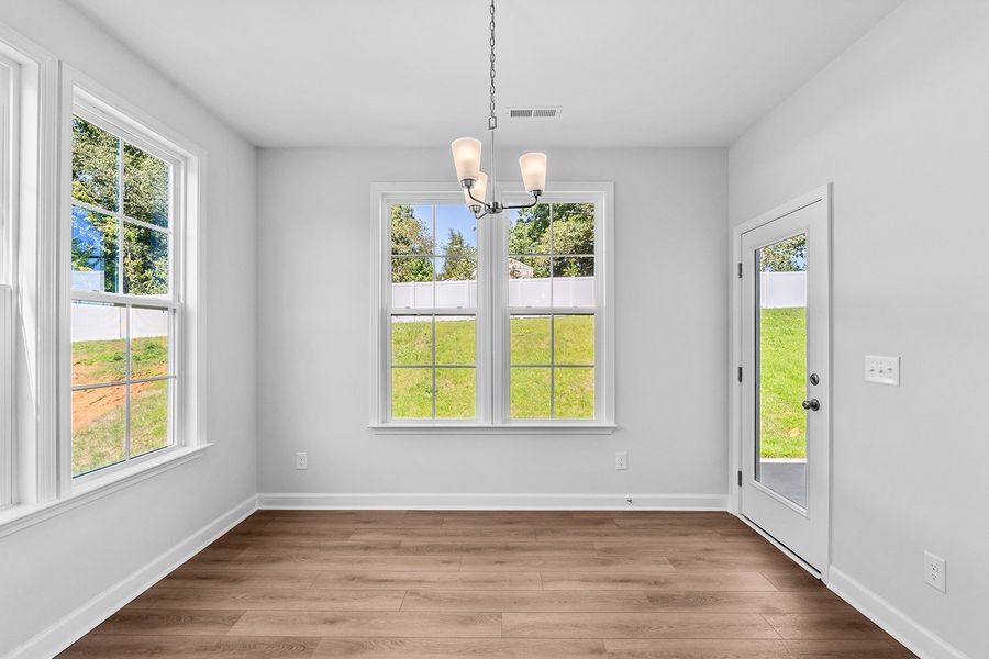 Spacious, unfurnished interior of a new home in Hanes Lake, Winston-Salem (Image 22).