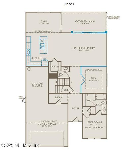 2D floor plan layout of this home in The Preserve at Bannon Lakes, St. Augustine, FL (Image 4). 2D floor plan layout of this home in The Preserve at Bannon Lakes, St. Augustine, FL (Image 4).
