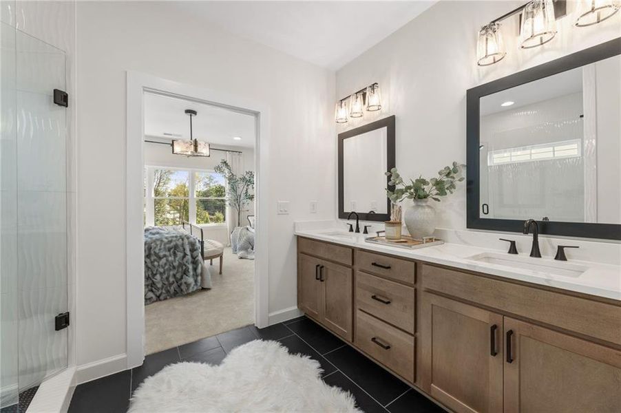 Furnished interior view inside a new home in Archerfield, Smyrna (Image 17).