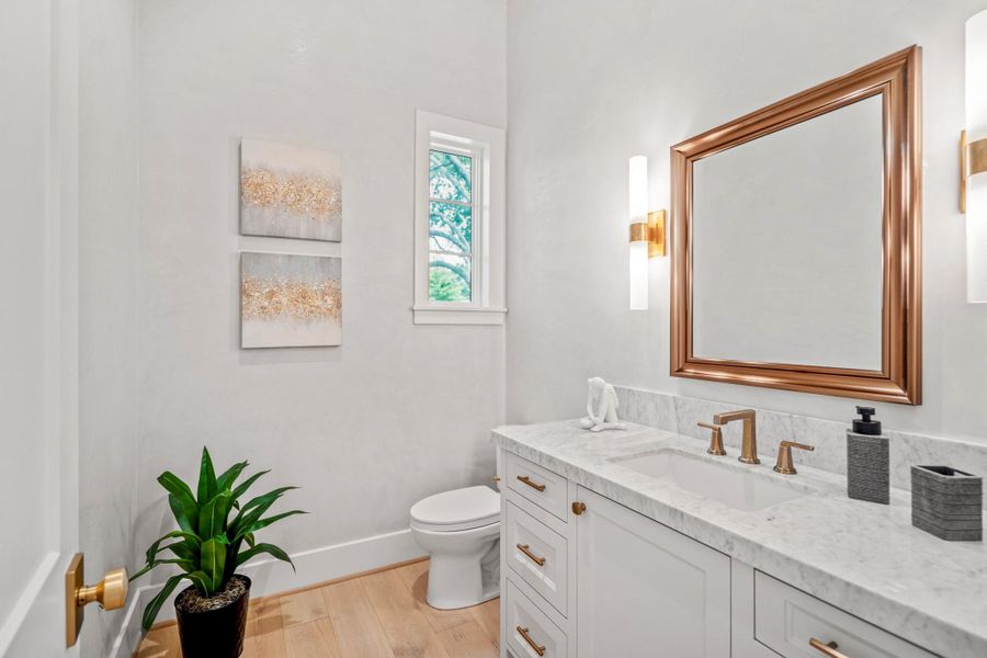 Furnished interior view inside a new home in , Houston (Image 9).