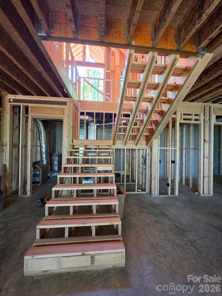 In-progress construction of a new home in , Arden, NC (Image 21).
