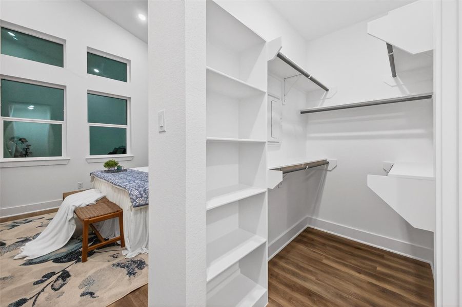 Furnished interior view inside a new home in , Houston (Image 27).