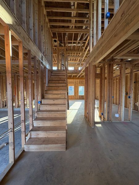 In-progress construction of a new home in Cherry Fields, Clarksville, TN (Image 3). In-progress construction of a new home in Cherry Fields, Clarksville, TN (Image 3).