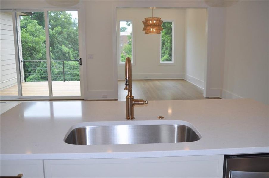 Close-up of interior finishes inside a home in , Marietta (Image 17).