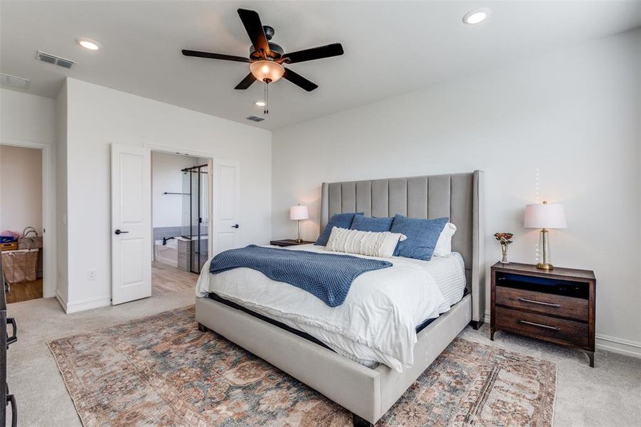 Furnished interior view inside a new home in , McKinney (Image 5).