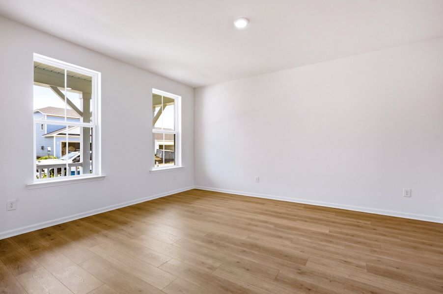Spacious, unfurnished interior of a new home in Somerset, Myrtle Beach (Image 24). Spacious, unfurnished interior of a new home in Somerset, Myrtle Beach (Image 24).