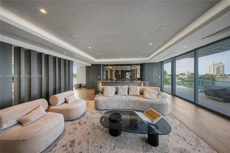 Furnished interior view inside a new home in , Fort Lauderdale (Image 50).