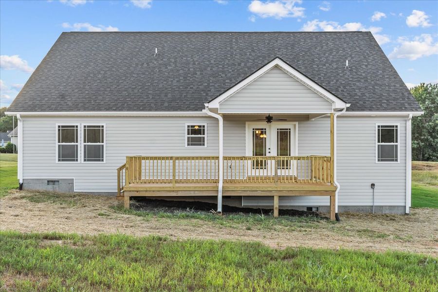 Representative exterior details of a home built from the Whitney by Enchanted Homes in Lonesome Dove, San Antonio (Image 22).