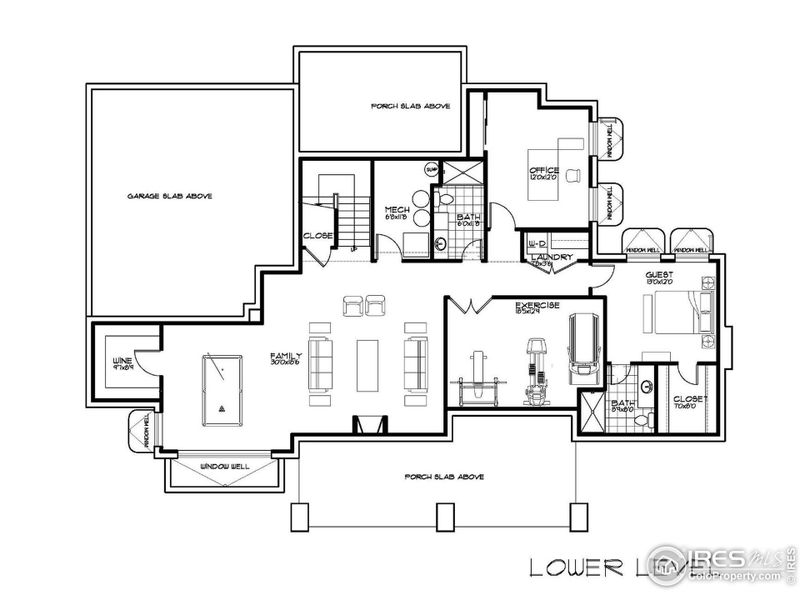 Lower Level w/2 bedrooms