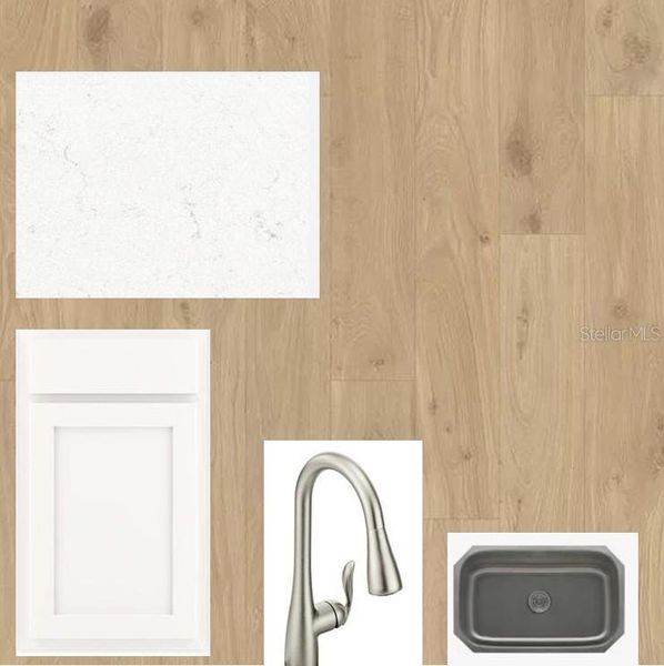 Sample of building materials used in homes in Vistera of Venice – Garden Series, Nokomis (Image 7).