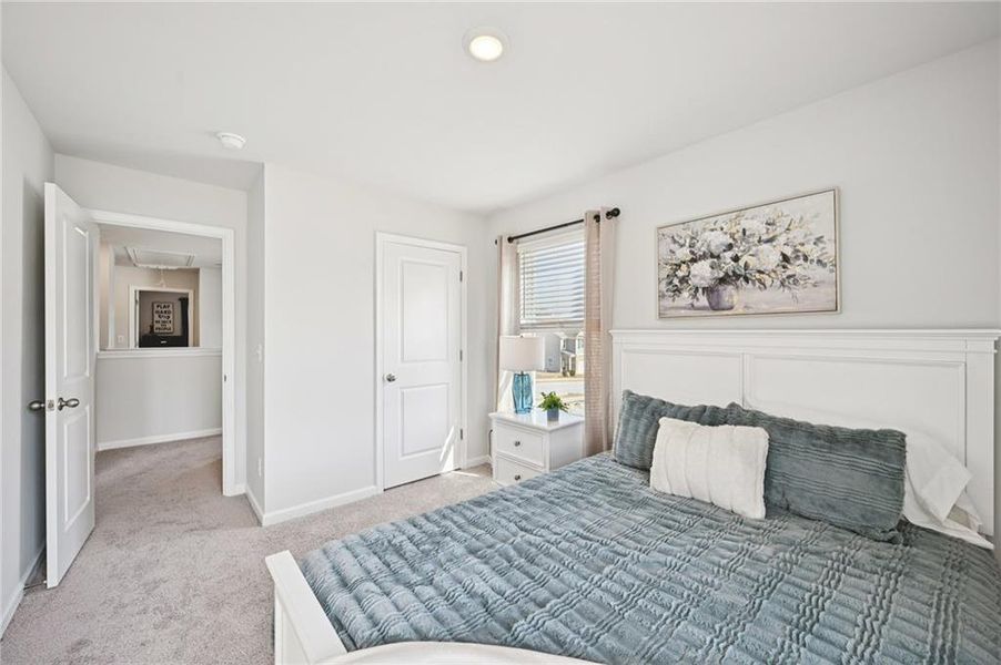 Furnished interior view inside a new home in Creekside Village, Lithonia (Image 22).