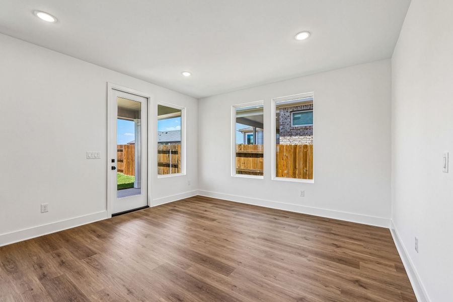Spacious, unfurnished interior of a new home in Freedom at Anthem, Kyle (Image 18).