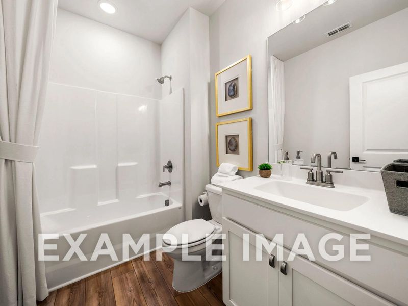 Representative furnished interior of a home built from the The Hickory B by Davidson Homes LLC in Melody Lakeside Estates, Buford (Image 9).