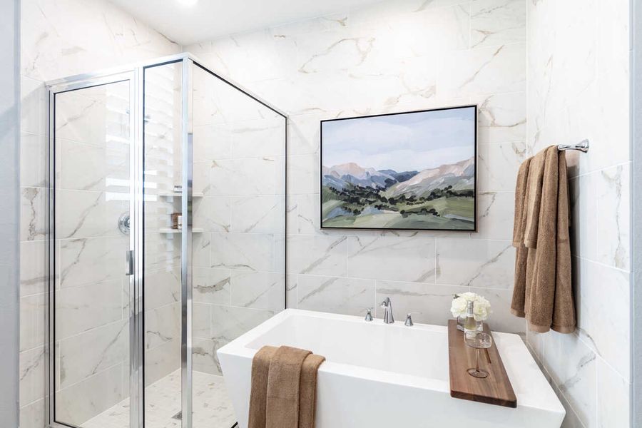 Representative Primary Bathroom - some options shown