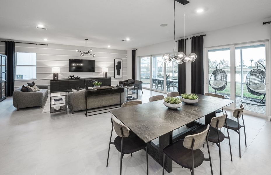 Representative furnished interior of a home built from the Norwood by Pulte Homes in Bleckley Station, Ball Ground (Image 11).