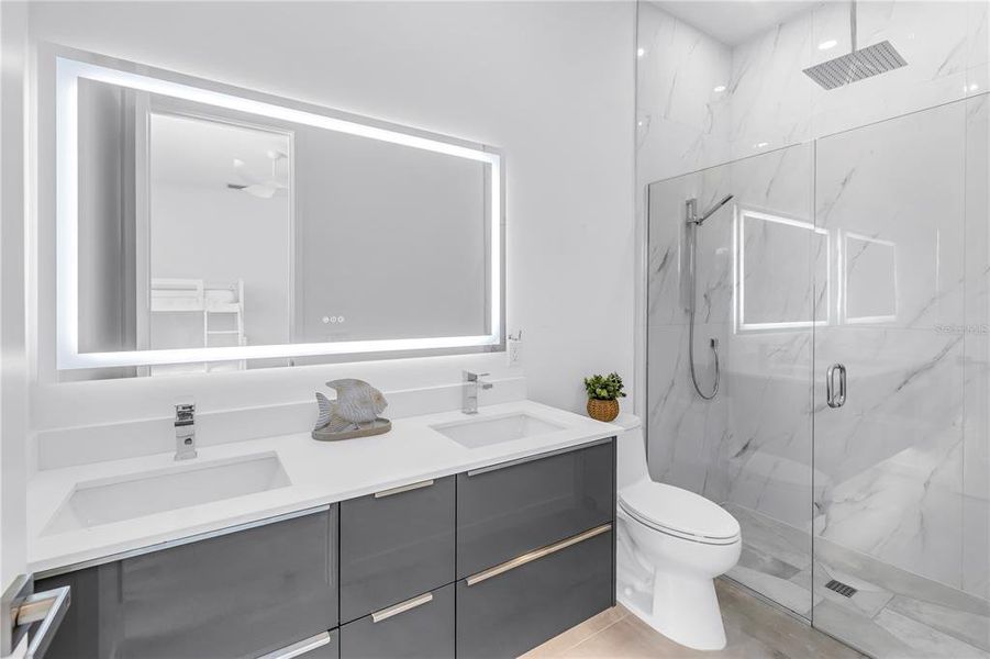 Furnished interior view inside a new home in , Sarasota (Image 9).