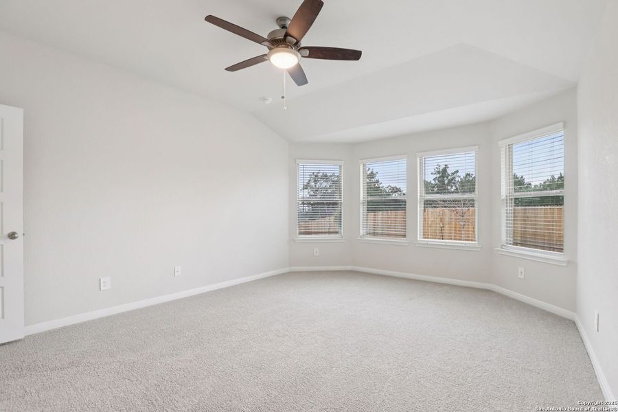 Spacious, unfurnished interior of a new home in Legendary Trails - Classic Series, Cibolo (Image 17).