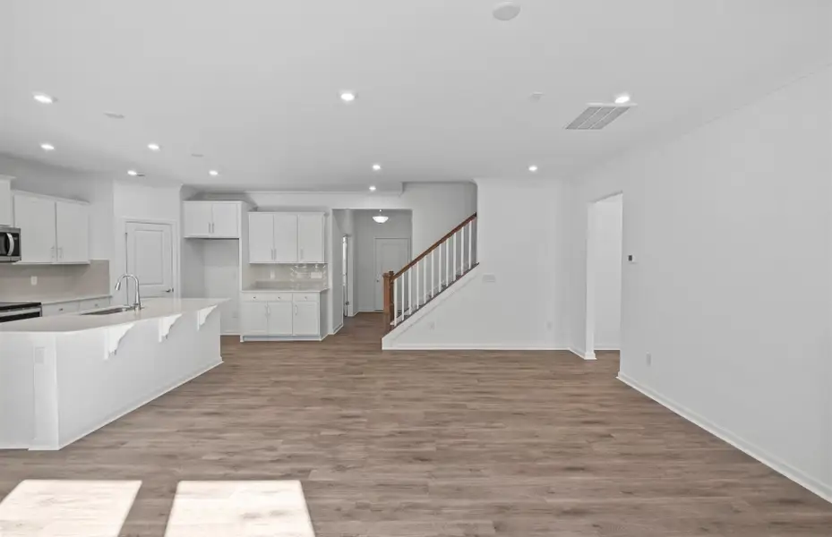 Spacious, unfurnished interior of a new home in Parkside Crossing, Charlotte (Image 47). Spacious, unfurnished interior of a new home in Parkside Crossing, Charlotte (Image 47).