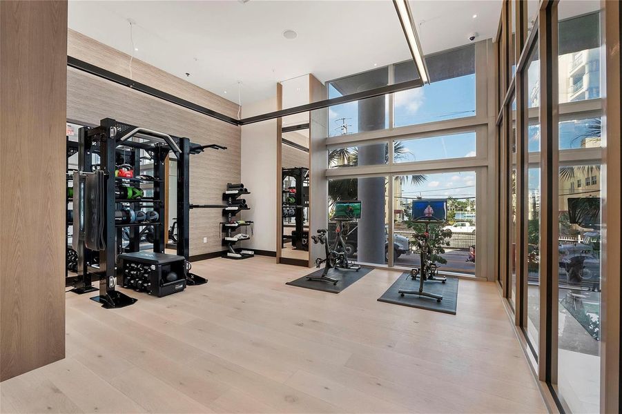AEROBICS ROOM AEROBICS ROOM