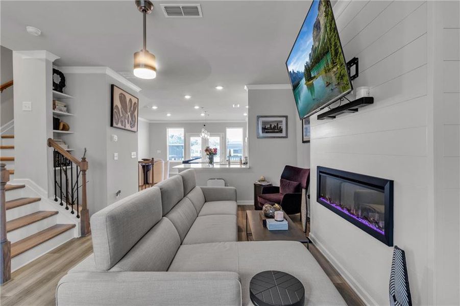 Furnished interior view inside a new home in , McDonough (Image 28).