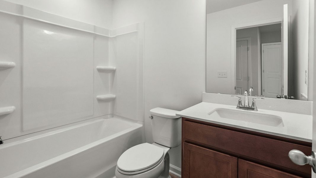 Furnished interior view inside a new home in Seabreeze Crossing, Little River (Image 18).