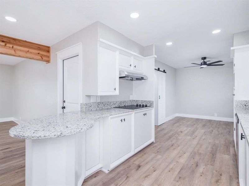 Furnished interior view inside a new home in , Brownwood (Image 6). Furnished interior view inside a new home in , Brownwood (Image 6).