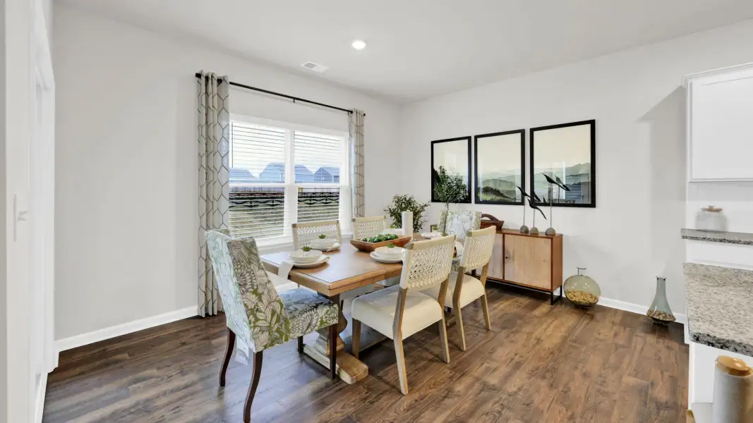 Furnished interior view inside a new home in Millstone Village, Morristown (Image 13).