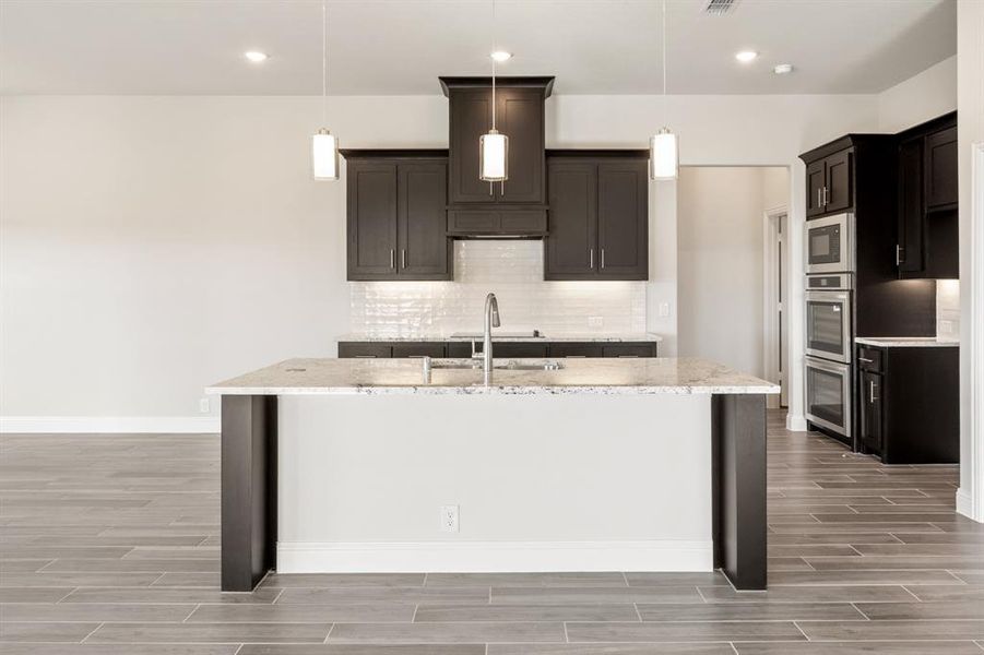 Furnished interior view inside a new home in Villages of Walnut Grove, Midlothian (Image 10).