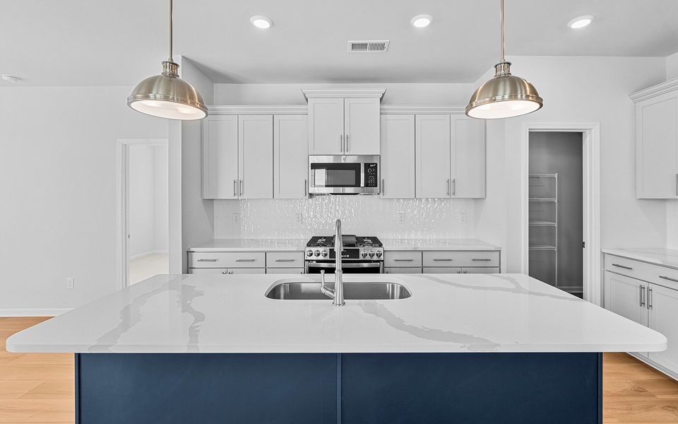 Furnished interior view inside a new home in Fieldstone, Lexington (Image 8). Furnished interior view inside a new home in Fieldstone, Lexington (Image 8).
