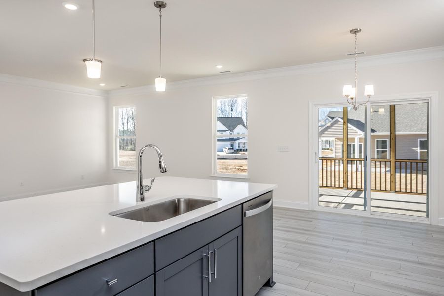 Furnished interior view inside a new home in 1158 Place, Wilson (Image 11).