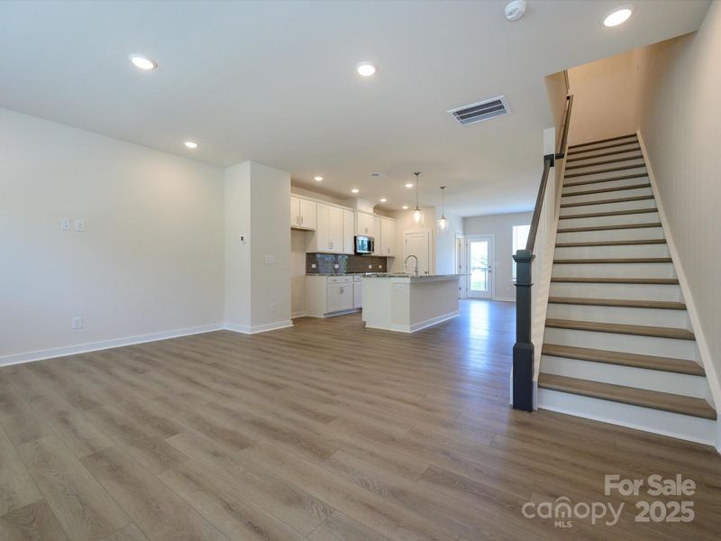 Spacious, unfurnished interior of a new home in Central Living at Craig, Charlotte (Image 26).