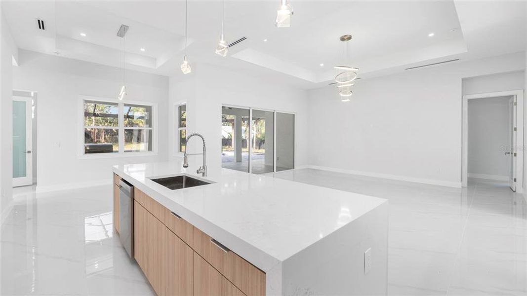 Furnished interior view inside a new home in , Naples (Image 11).