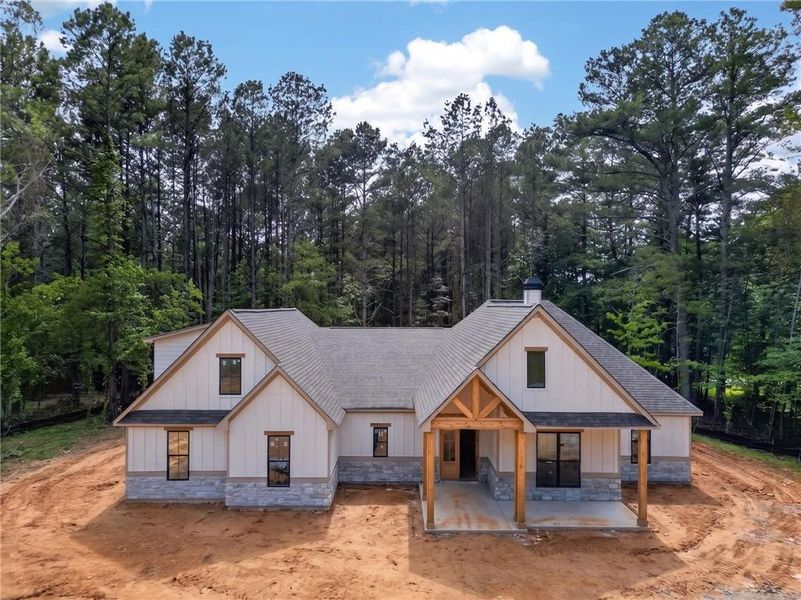 In-progress construction of a new home in , Dallas, GA (Image 8).