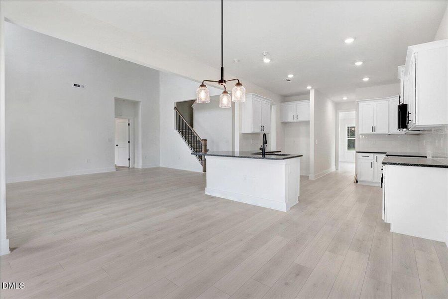 Furnished interior view inside a new home in Hidden Pines, Cameron (Image 6).