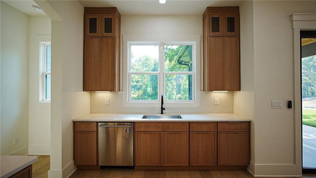 Furnished interior view inside a new home in , Flowery Branch (Image 9).