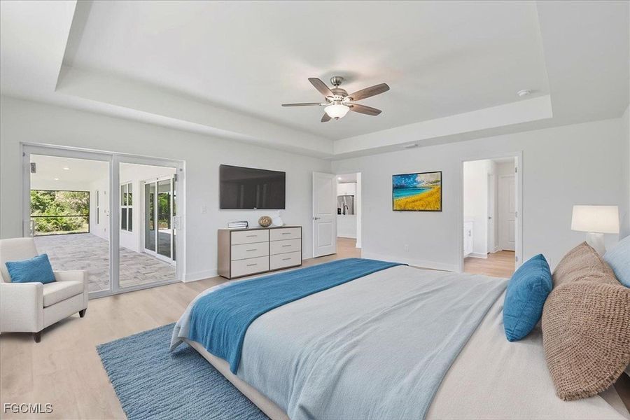 Furnished interior view inside a new home in Cape Coral, Cape Coral (Image 6).