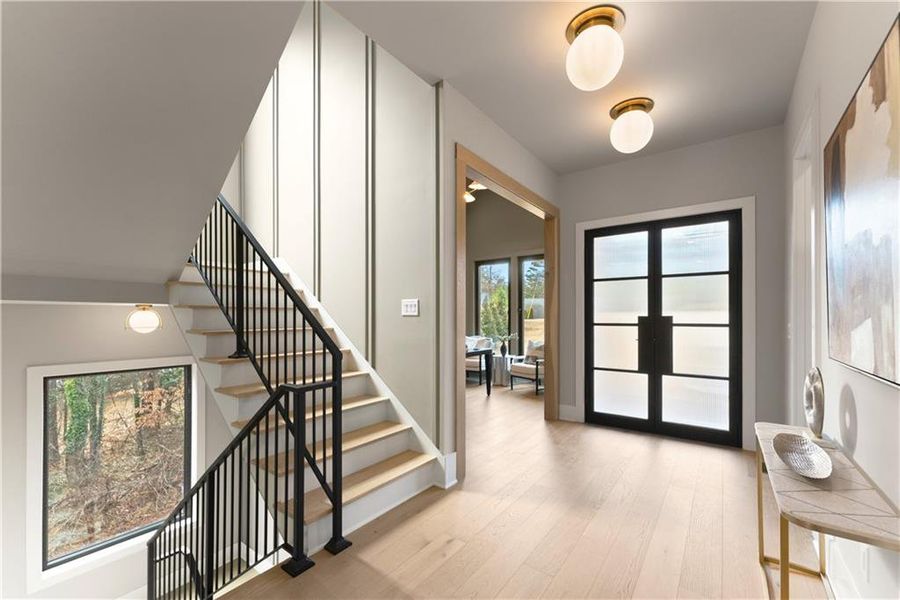 Furnished interior view inside a new home in , Cumming (Image 10).