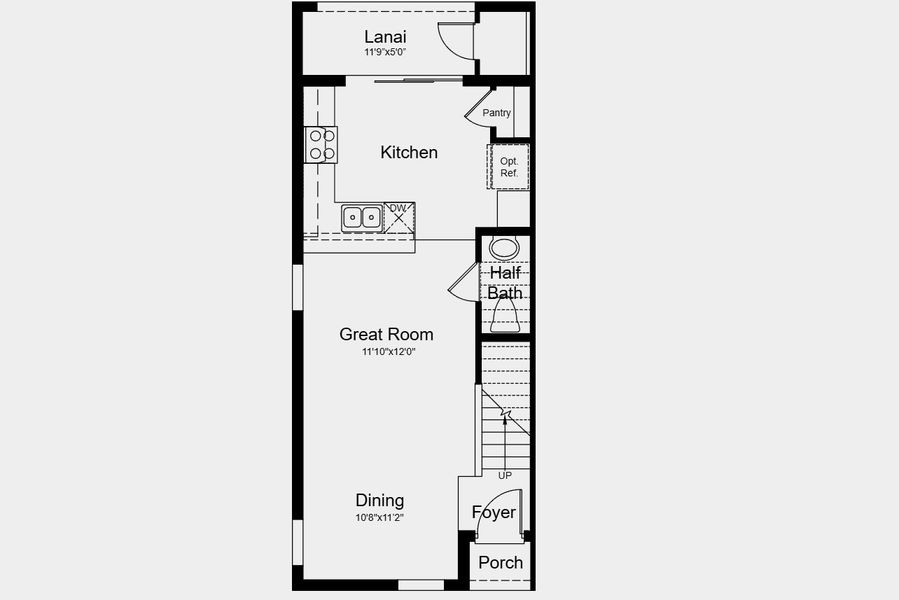 2D floor plan layout for the Hazel by Taylor Morrison in The Towns at Skye Ranch, Sarasota, FL (Image 5). 2D floor plan layout for the Hazel by Taylor Morrison in The Towns at Skye Ranch, Sarasota, FL (Image 5).