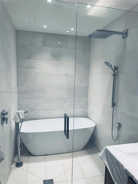 Furnished interior view inside a new home in , Miami Beach (Image 10). Furnished interior view inside a new home in , Miami Beach (Image 10).