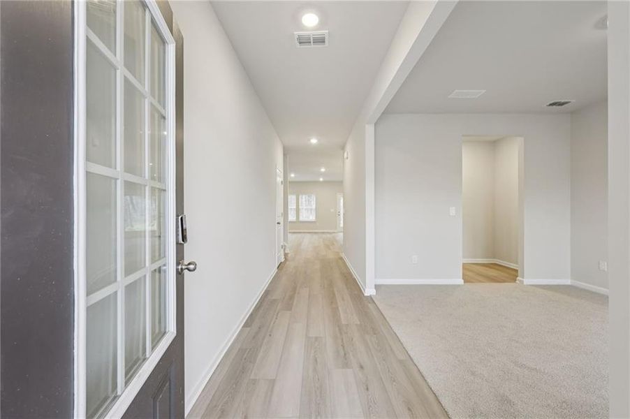 Spacious, unfurnished interior of a new home in Parkside at Grayson, Grayson (Image 39).