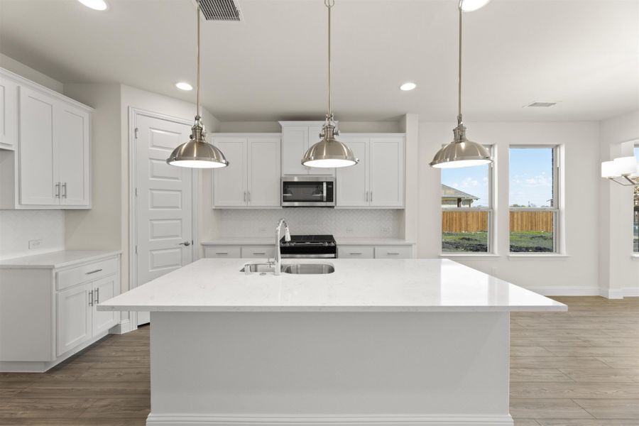 Representative furnished interior of a home built from the Magnolia by UnionMain Homes in Edgewater, Fate (Image 8). Representative furnished interior of a home built from the Magnolia by UnionMain Homes in Edgewater, Fate (Image 8).