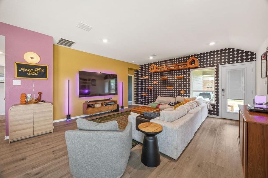 Furnished interior view inside a new home in Leonard Crossing, Leonard (Image 12).