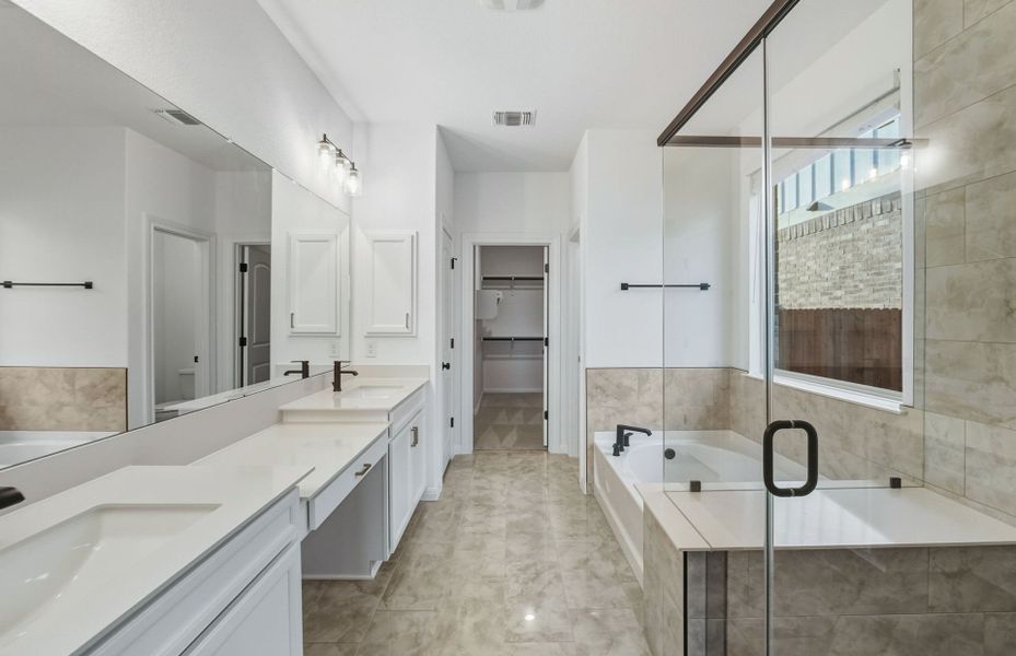 Furnished interior view inside a new home in Saddleback at Santa Rita Ranch, Liberty Hill (Image 10). Furnished interior view inside a new home in Saddleback at Santa Rita Ranch, Liberty Hill (Image 10).