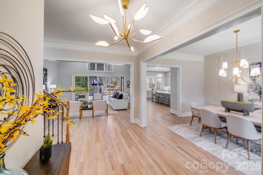 Furnished interior view inside a new home in , Lancaster (Image 37).