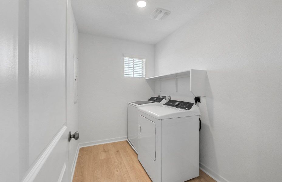Furnished interior view inside a new home in Sonterra, Jarrell (Image 6). Furnished interior view inside a new home in Sonterra, Jarrell (Image 6).