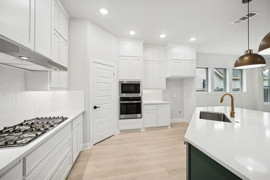 Furnished interior view inside a new home in Talia – Garden Series, Mesquite (Image 4).