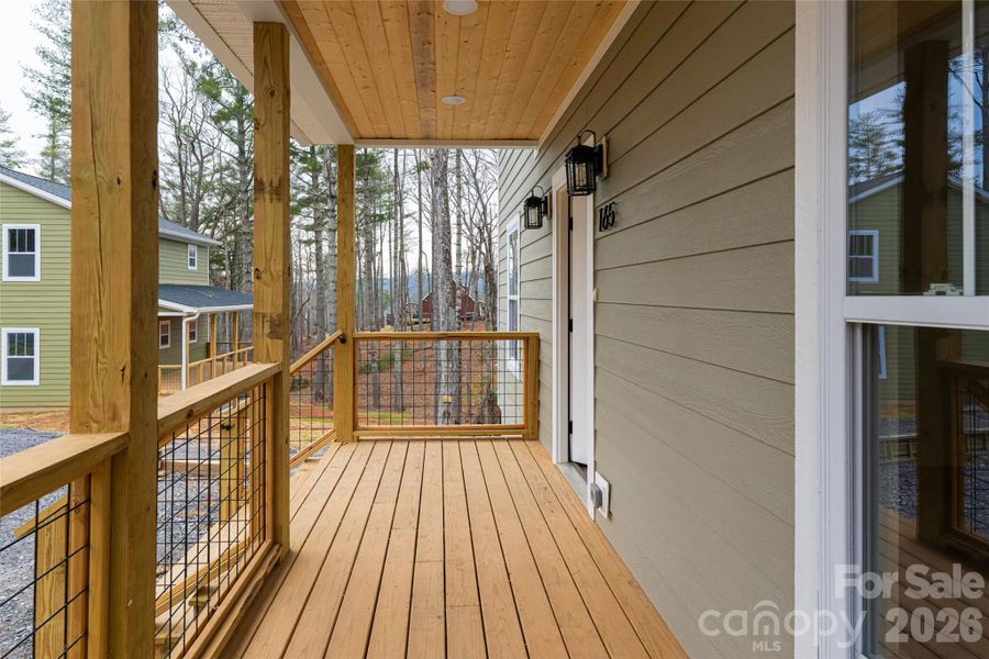 Exterior details and patio area of a home in , Fairview (Image 31).